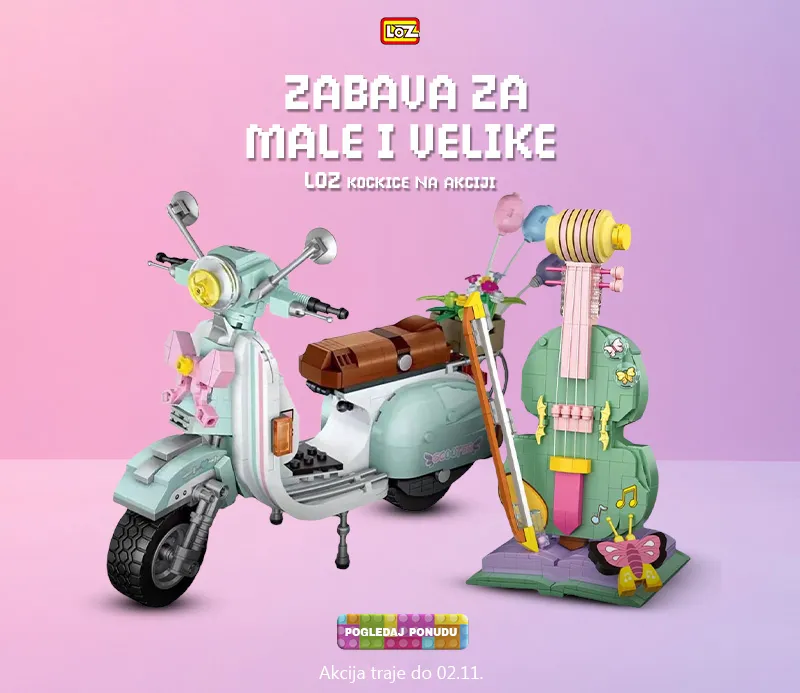 LOZ kocke akcija